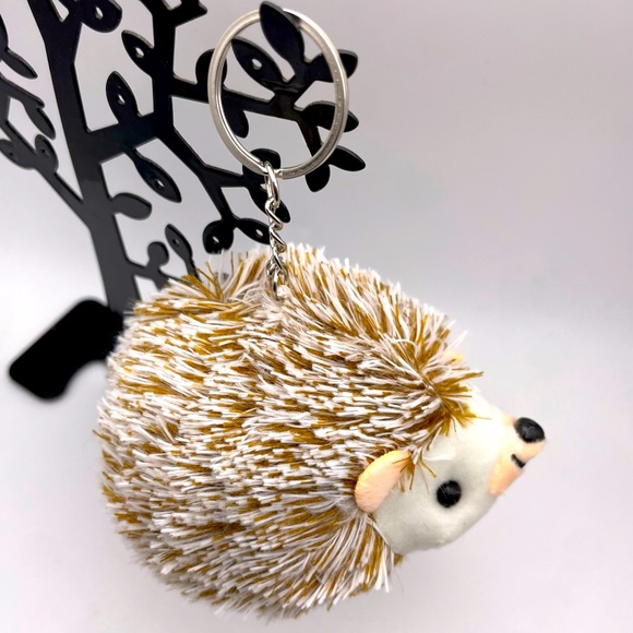 FLUFFY HEDGEHOG | Bag Charm | Keychain (Brand New!) 💘 - Picture 7 of 8